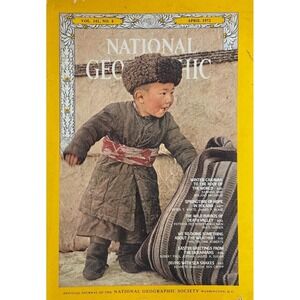 National Geographic Magazine April 1972